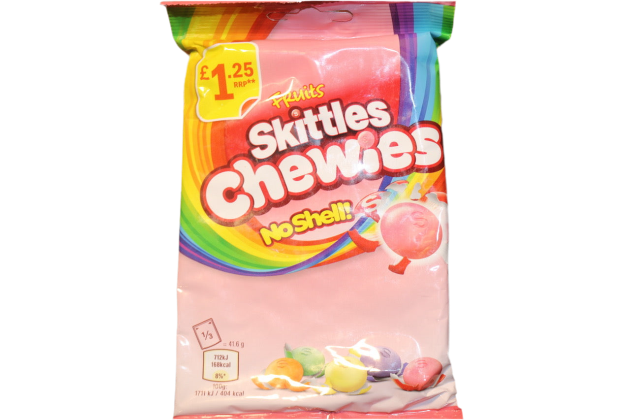 Skittles Chewies No Shell Fruits Candy