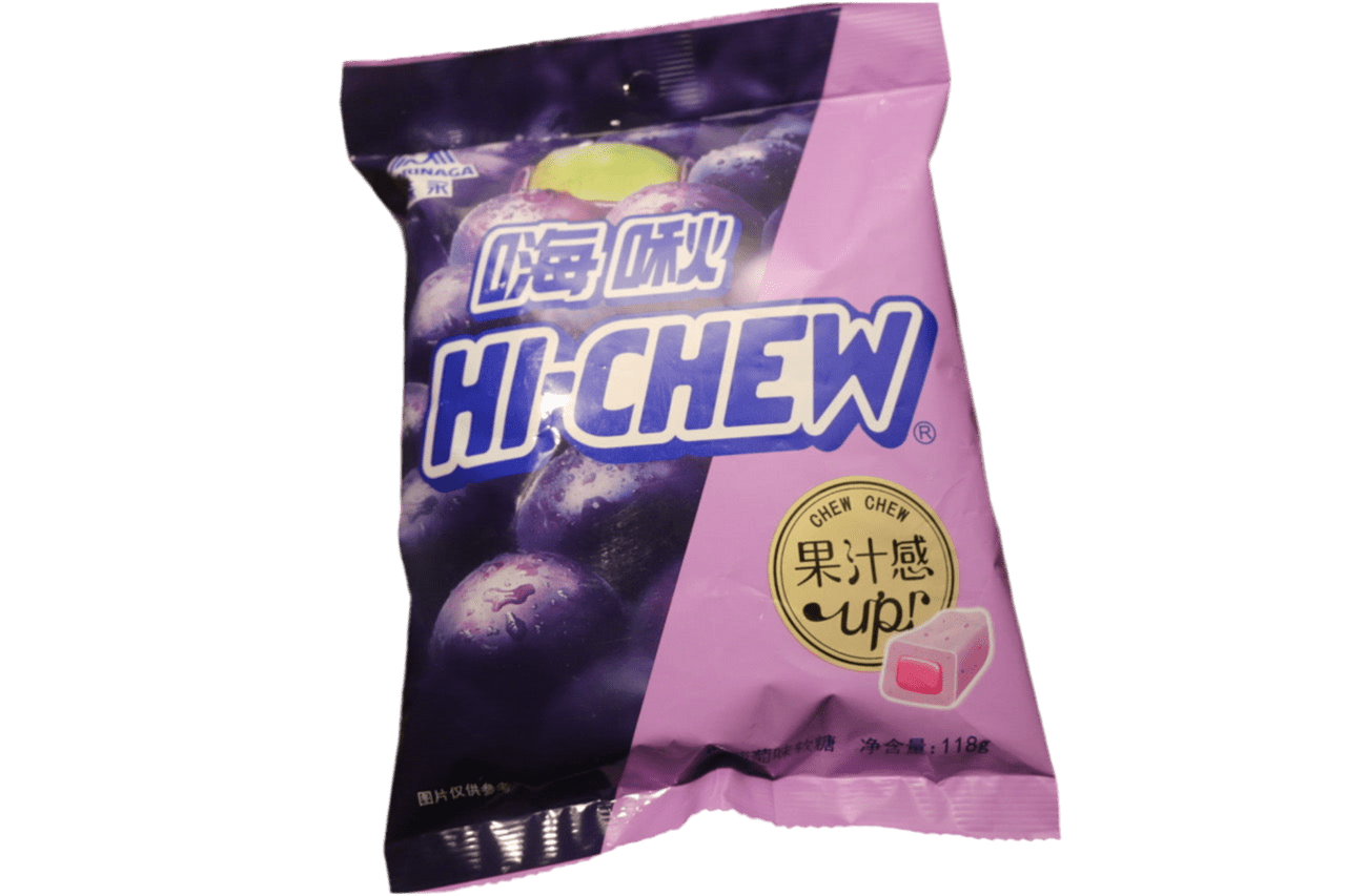 Hi - Chew Grape Candy (China) - GhostPanda (Exotic Snacks) -