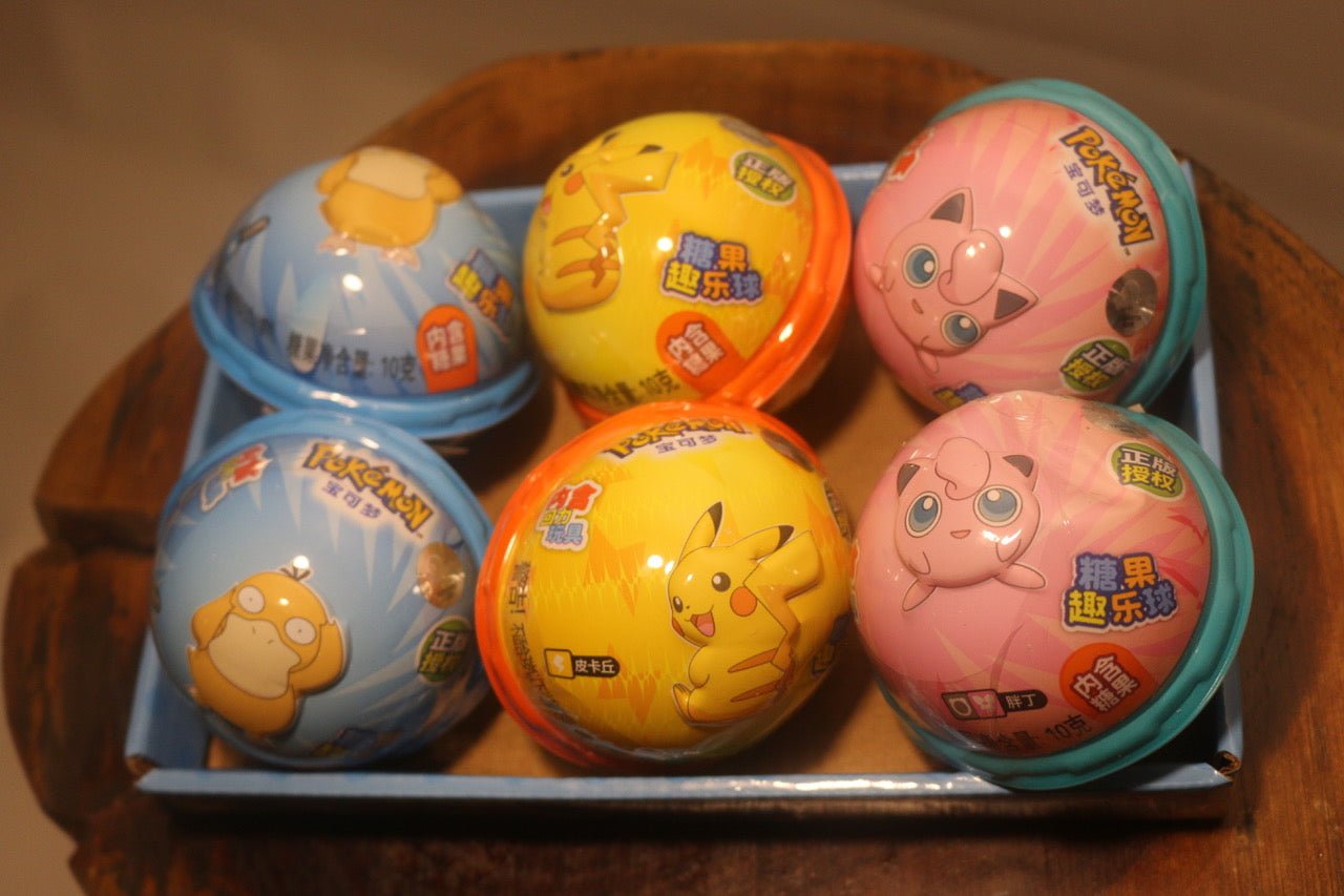 Pokemon Fun Ball Candy (Singles) (China) - GhostPanda (Exotic Snacks) -