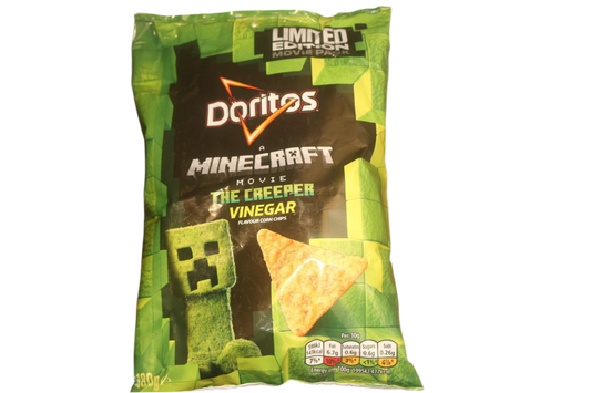 Doritos Minecraft Movie - Creeper Vinegar Chips