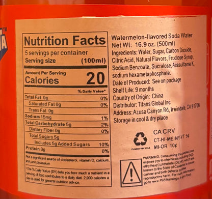 Watermelon Fanta Soda - Tasty Twist! - GhostPanda (Exotic Snacks) - Soda