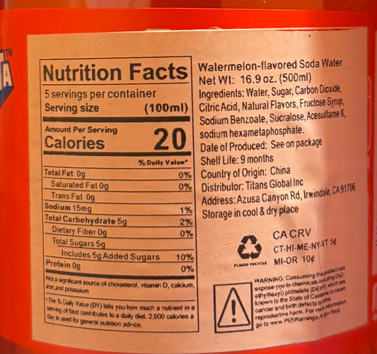 Watermelon Fanta Soda - Tasty Twist! - GhostPanda (Exotic Snacks) - Soda