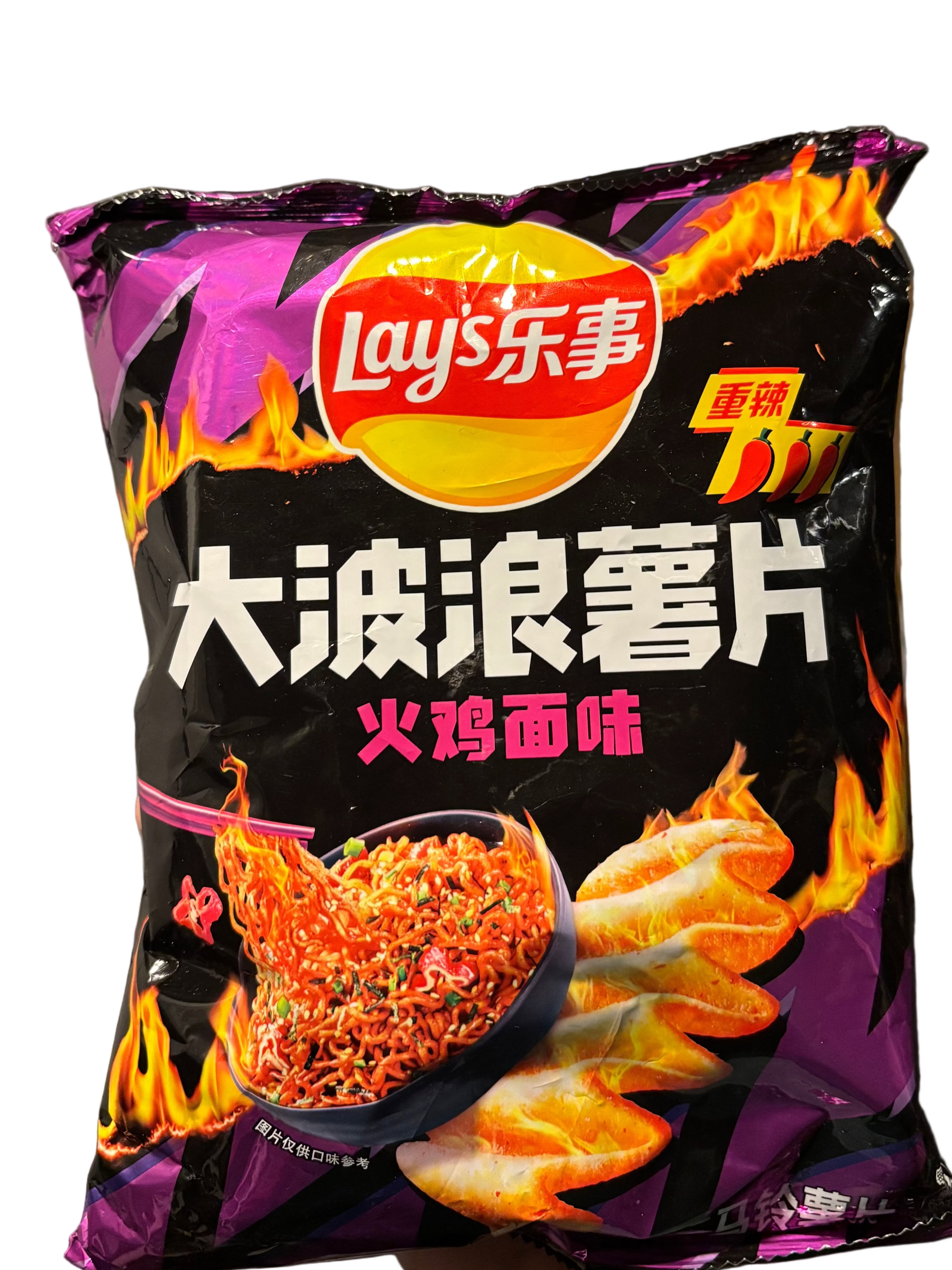 Lays Spicy Buldak Noodle Chips