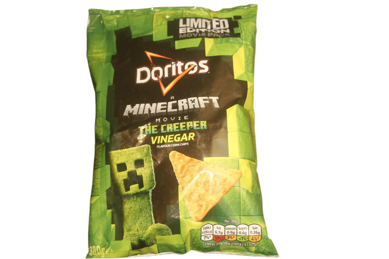 Doritos Minecraft Movie - Creeper Vinegar Chips - GhostPanda (Exotic Snacks) - 