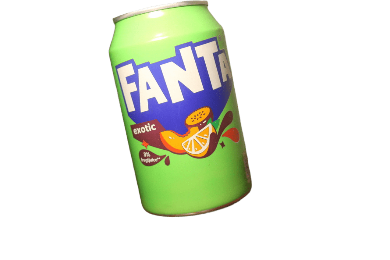 Exotic Fanta Soda - Tropical Twist Flavor