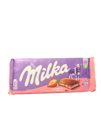 Milka Strawberry Chocolate - GhostPanda (Exotic Snacks) - 