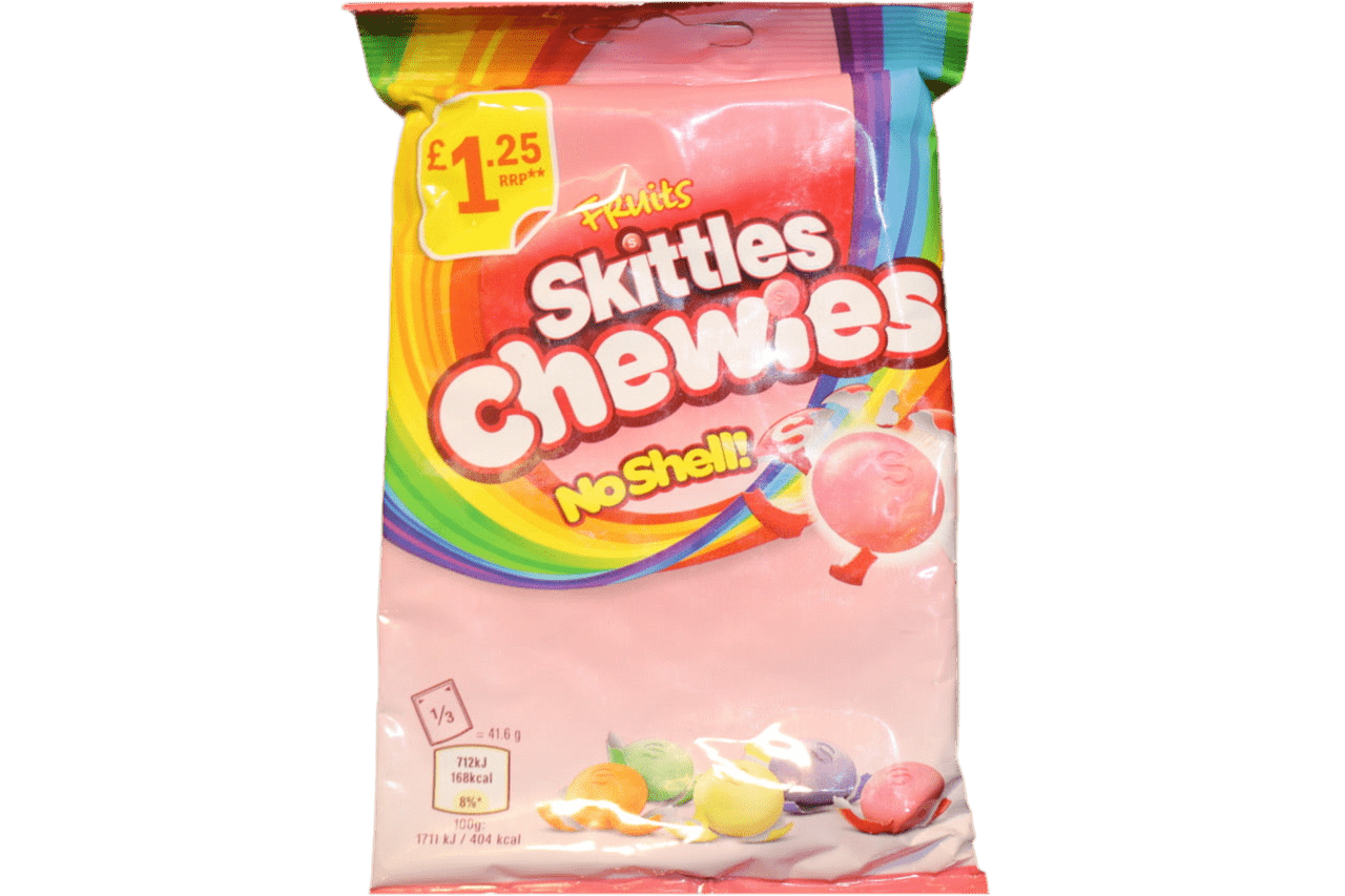 Skittles Chewies No Shell Fruits Candy
