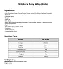 Snickers Berry Whip - GhostPanda (Exotic Snacks) - 